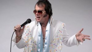 Photo of an Elvis impersonator