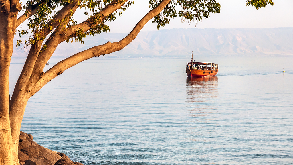 Photo of boat trip on the Sea of Galilee