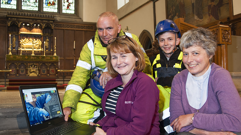 Photo of people in St Augustine's Sheffield