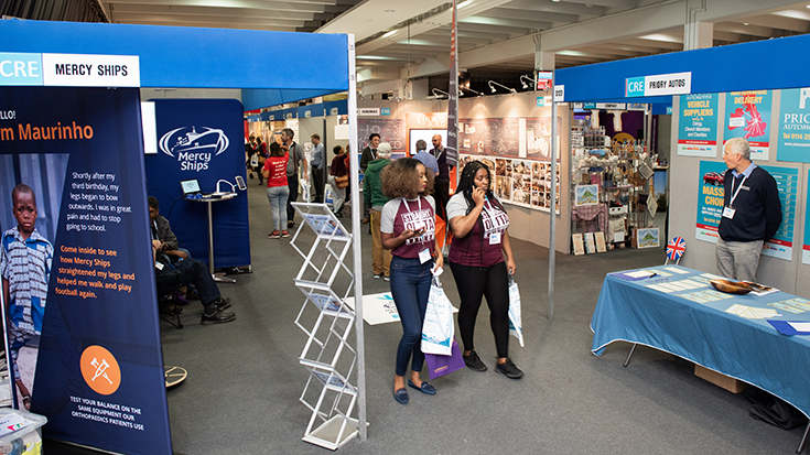 Photo of the exhibition hall