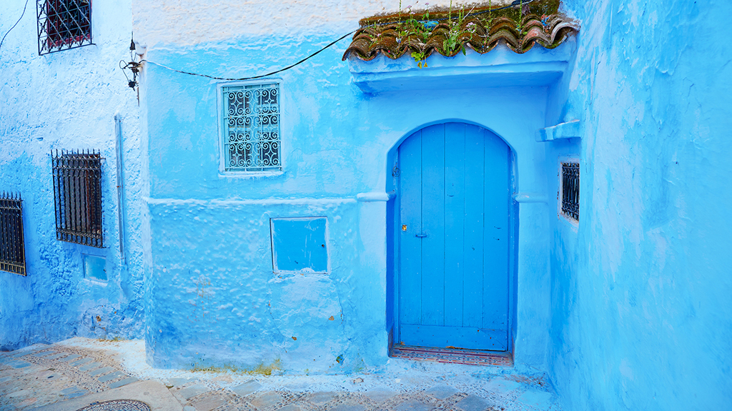 Photo of a Middle Eastern doorway