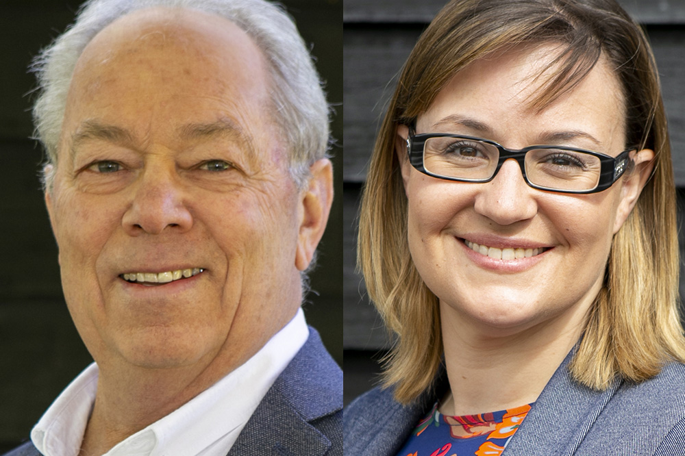 Jeremy Bell and Katie Duggan